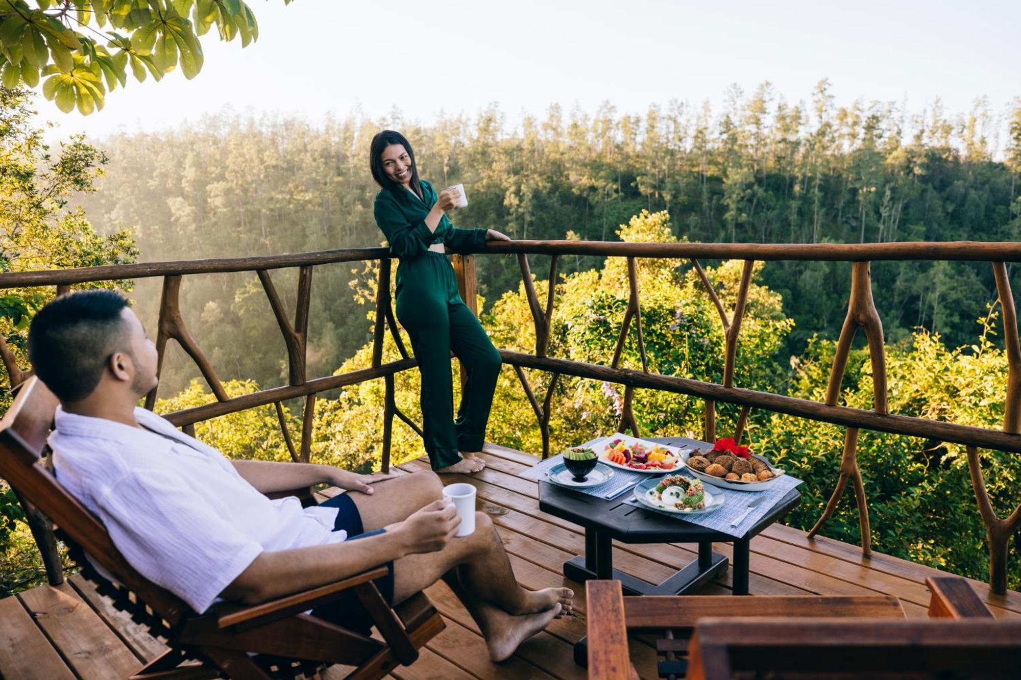 Gaia Riverlodge Unitedville Eksteriør bilde